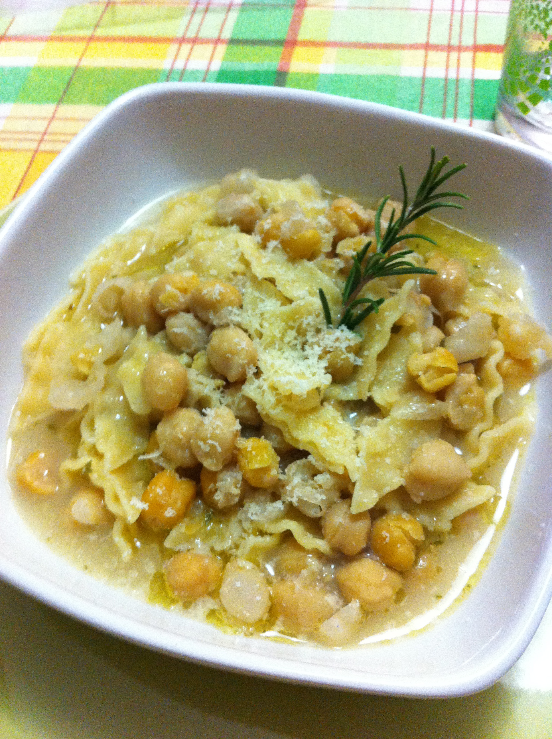 Pasta e ceci by ladani on www.ricettariobimby.it