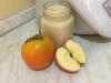 Smoothie con mele e cachi