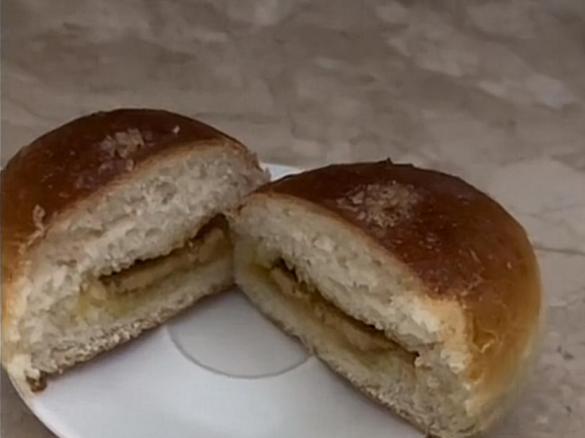 Brioche con cuore di pistacchio