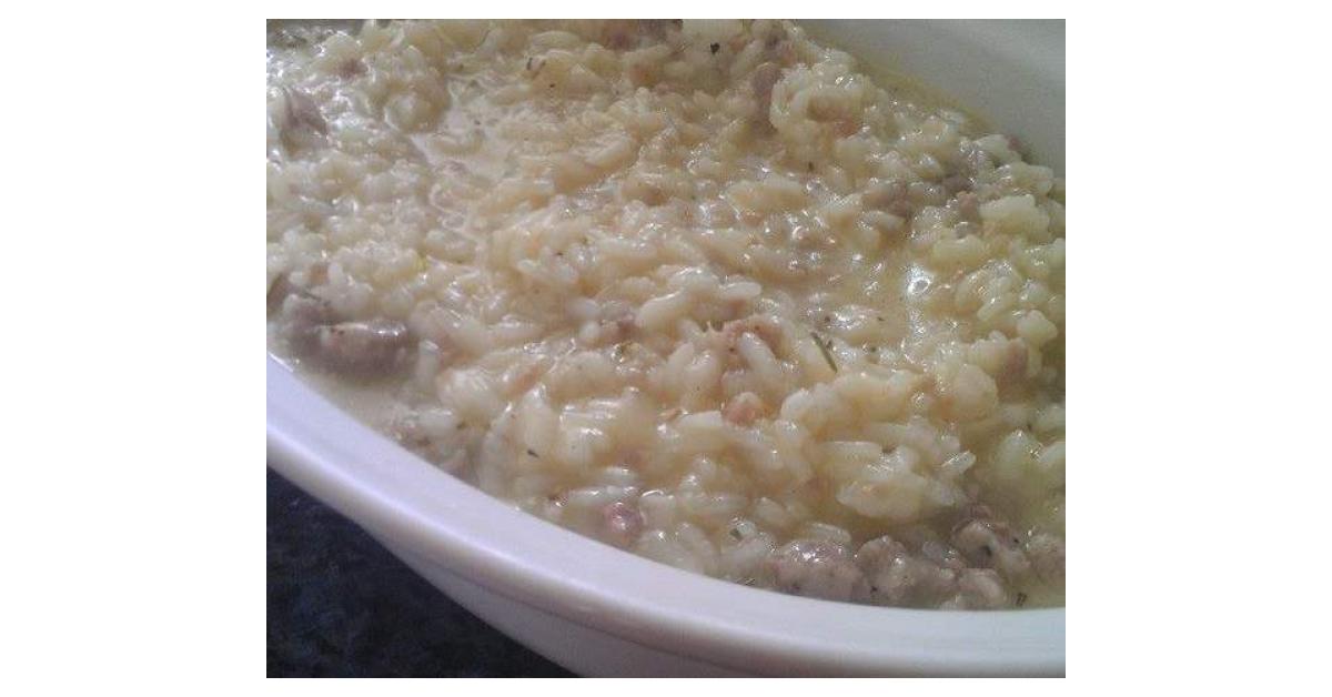 Risotto con salsiccia by bimbyna84 on www.ricettariobimby.it