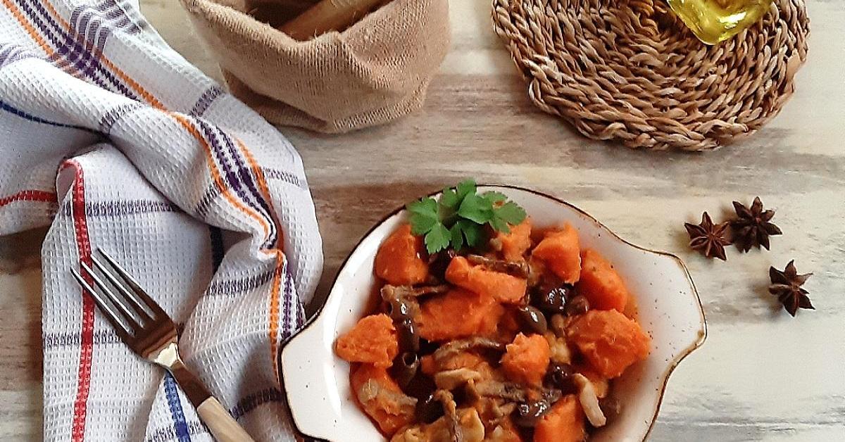 Contorno Di Funghi Misti Batata E Olive Taggiasche Contest Funghi E Un Ricetta Creata Dall Utente Rosablu71 Questa Ricetta Bimby Potrebbe Quindi Non Essere Stata Testata La Troverai Nella Categoria Contorni Su Www Ricettario Bimby It