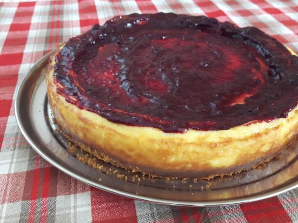 Variante di Cheesecake con marmellata