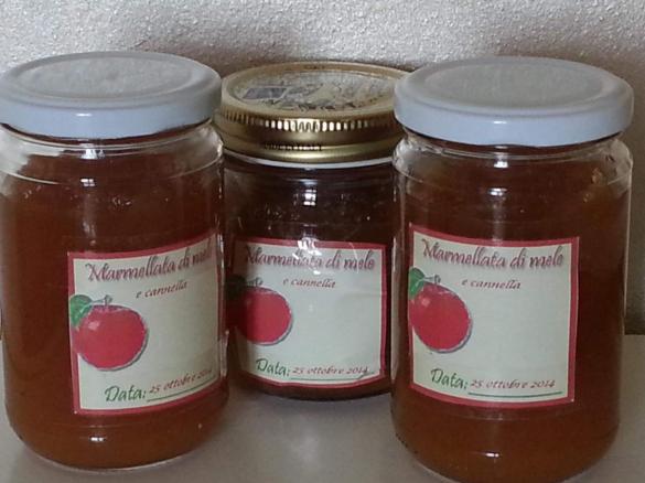 Marmellata di mele e cannella