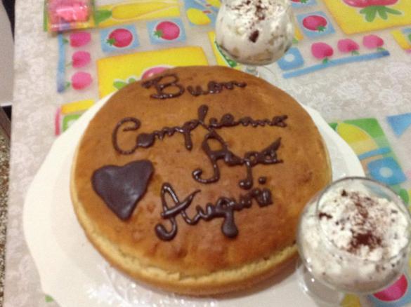 Nadalin (antenato del pandoro) con bicchierini di crema al mascarpone