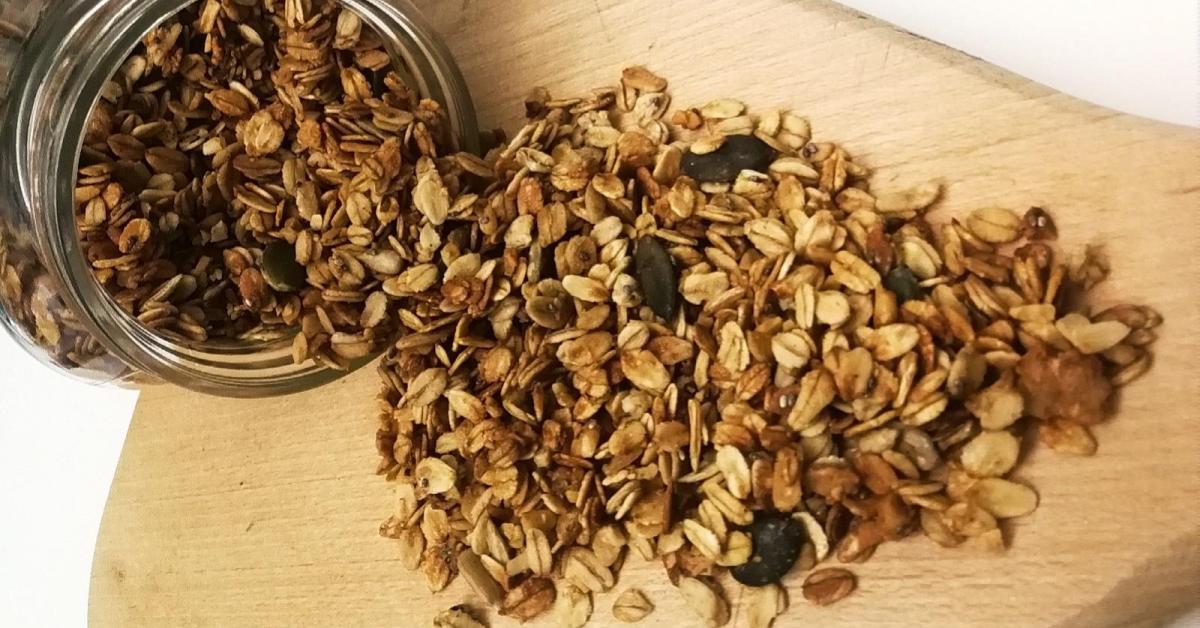 Granola Muesli croccante con pochi grassi è un ricetta creata dall