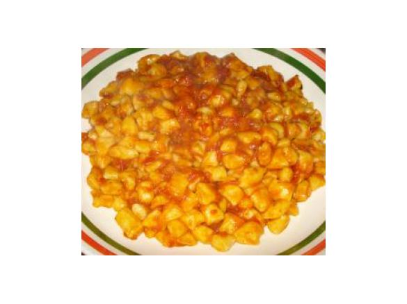 Gnocchetti di patate con sugo agli aromi