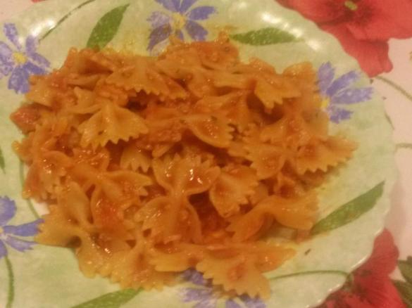 farfalle al tonno