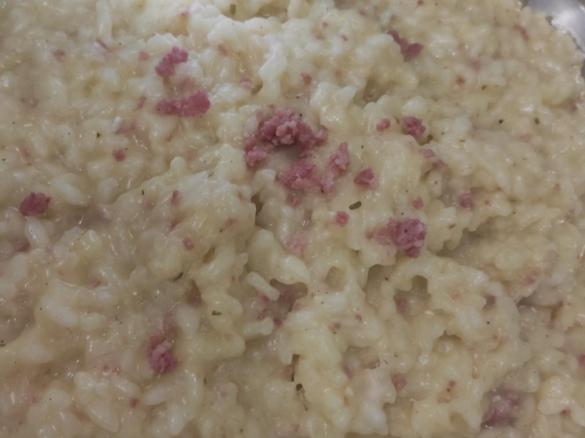 RISOTTO ALLO SPUMANTE veriante PROVOLA AFFUMICATA (GIOVANNAF)