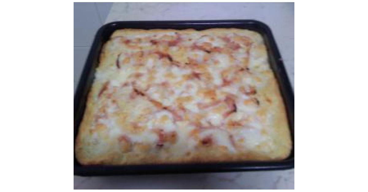 Focaccia bianca al prosciutto è un ricetta creata dall'utente ASANTORO