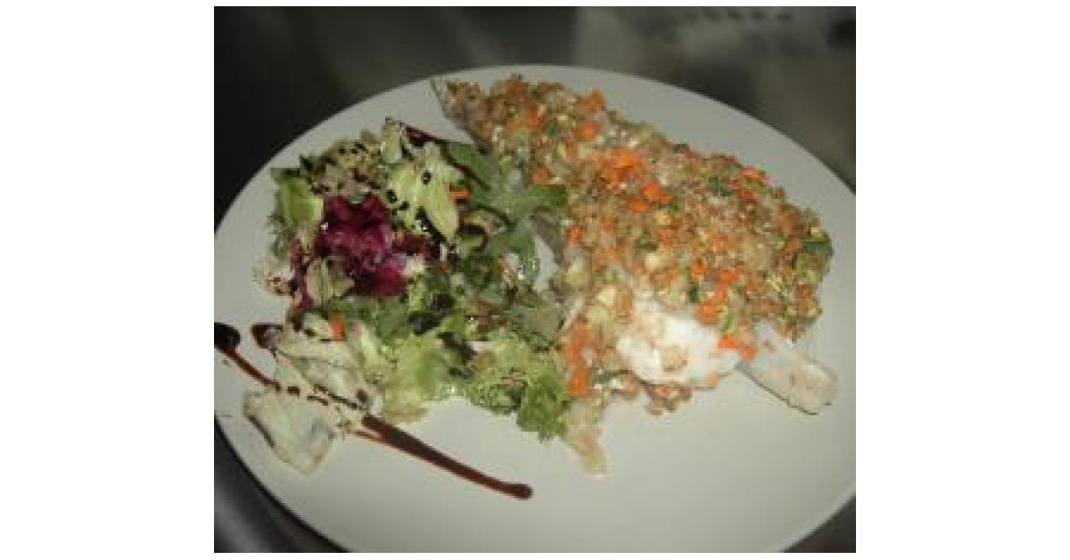Coda Di Rospo In Crosta Di Verdure E Un Ricetta Creata Dall Utente Lauradiflorio Questa Ricetta Bimby Potrebbe Quindi Non Essere Stata Testata La Troverai Nella Categoria Secondi Piatti A Base Di Pesce