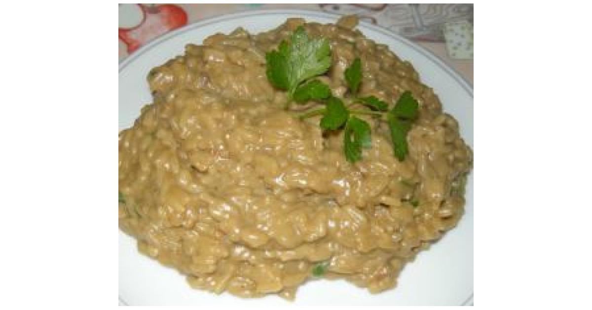 RISOTTO NOCCIOLE E FUNGHI AL PROSECCO by ammila on www.ricettariobimby.it