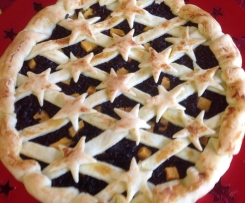 CROSTATA RISO NERO E ZUCCA